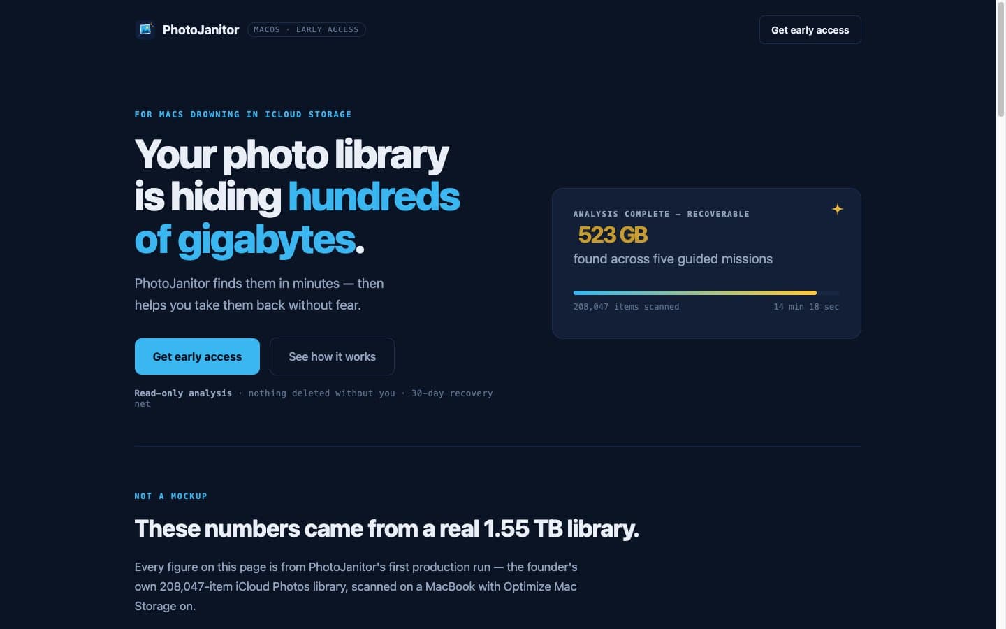 PhotoJanitor: product screenshot