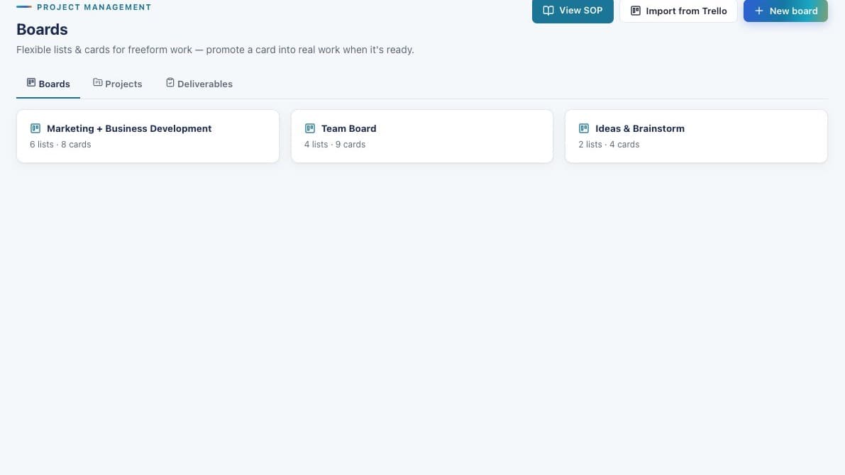 THRIVE NEXUS: product screenshot